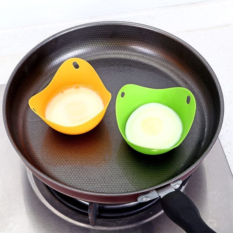 Silikon trứng vặt cốc cho lò vi sóng nồi nấu ăn mẫu mẫu miễn phí công cụ trứng