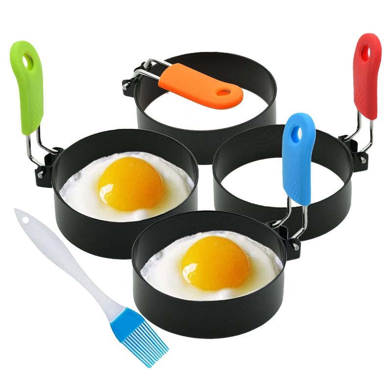 Nhà bếp Thép không gỉ trứng nấu ăn Nhẫn nướng nướng nướng nướng