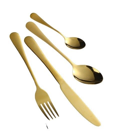 Nhà hàng Đồ đạc đặt nhà khách sạn 410 Stainless Steel Knife Fork Spoon cho bánh thịt nướng