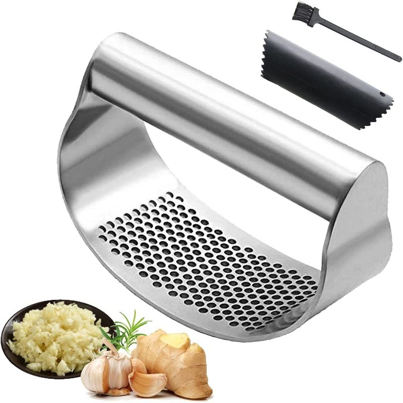 Multi Kitchen Grater 120G hộp màu 141G Tỏi Miner và Crusher cho Easy Squeeze