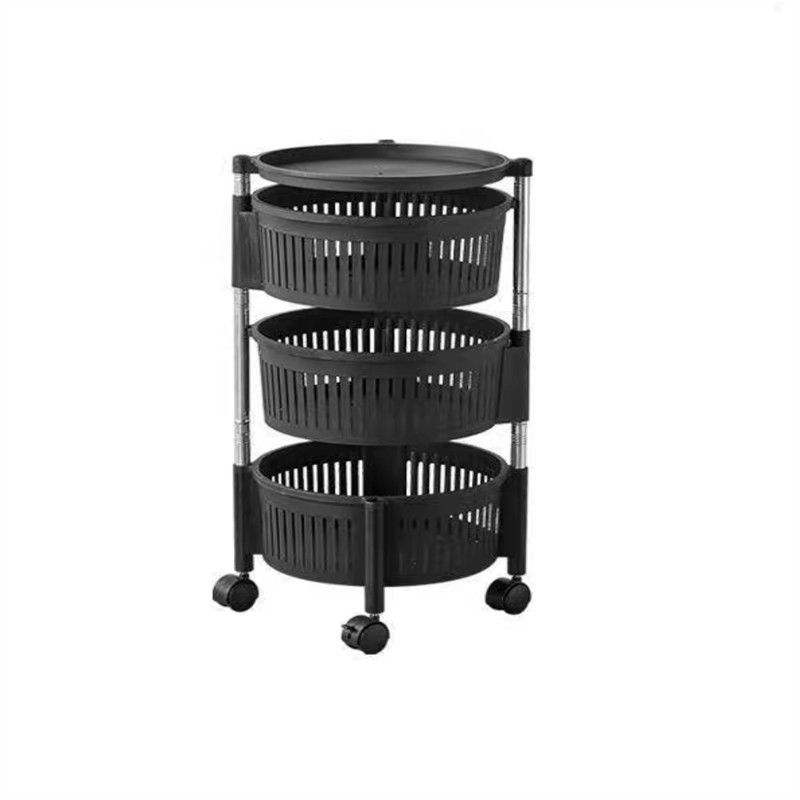 Đứng loại 3 Lớp kim loại chu kỳ phòng đựng đồ lưu trữ và tổ chức cho tủ bếp