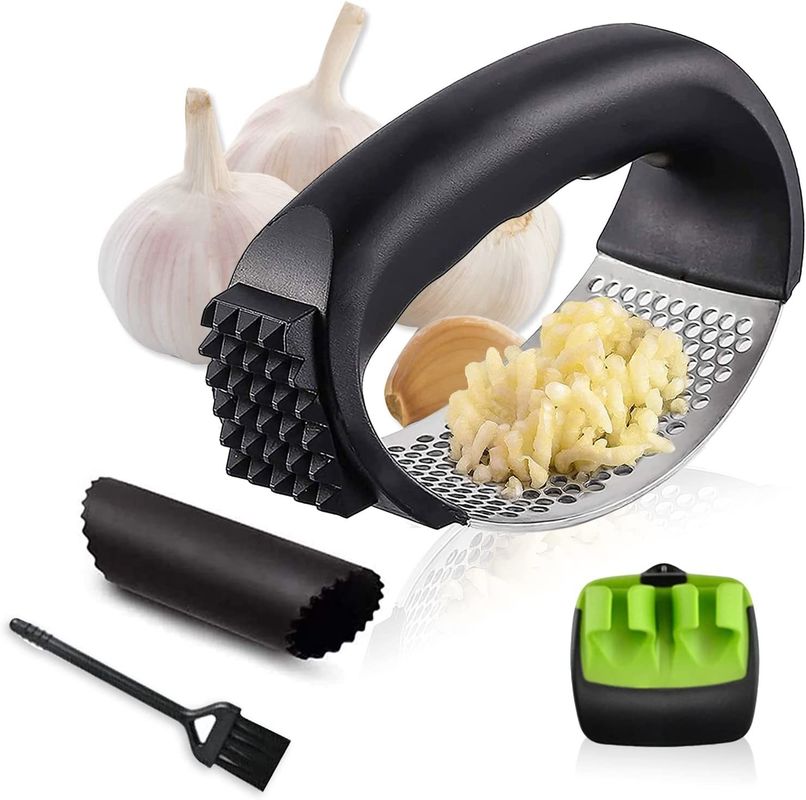Các thiết bị bếp nhỏ gọn 11 * 5.1 * 7.2cm Nạp tỏi thép không gỉ