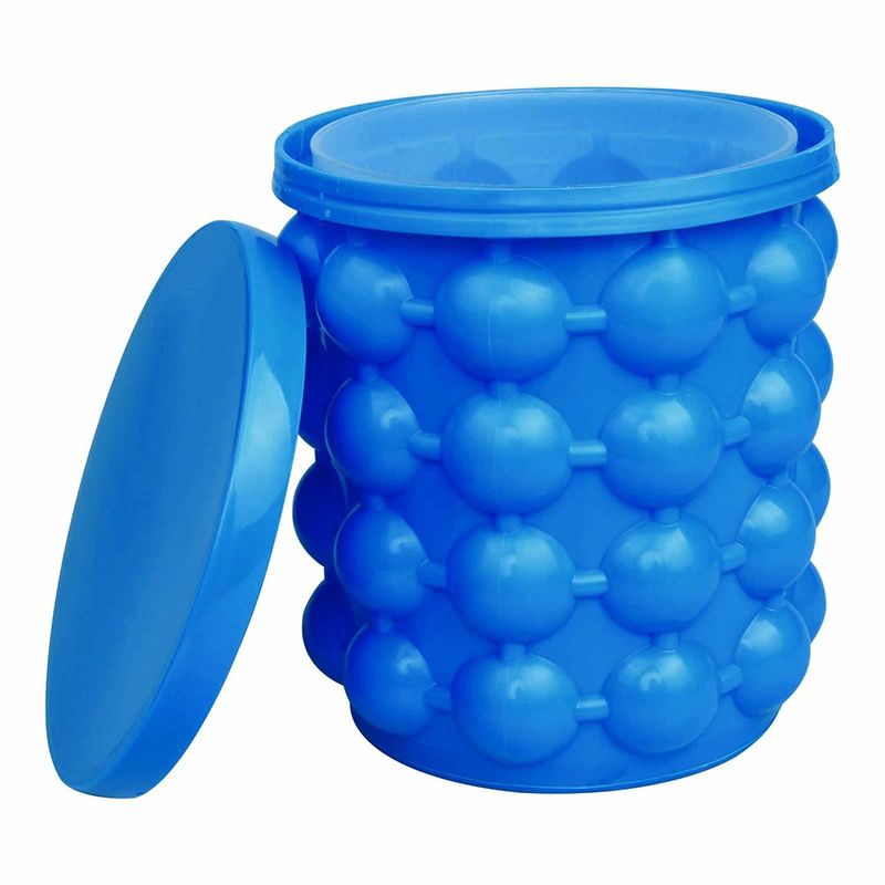 Logo tùy chỉnh Đèn băng bán tròn Đống băng với nắp Pub Blue and Red