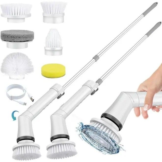 Sản phẩm tẩy rửa bằng nhựa màu trắng