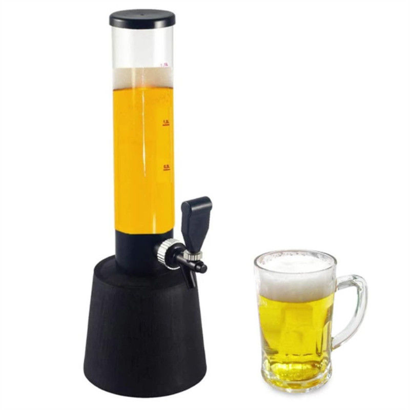Thùng đồ uống bia ống băng tùy chỉnh với máy pha và tháp bia làm mát bằng băng