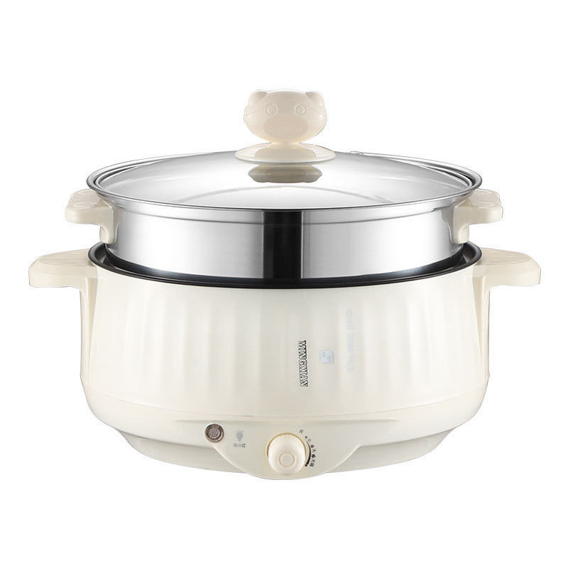Lớp phủ không dính nhà Electric Skillet Portable Electric Hot Pot cho hộ gia đình
