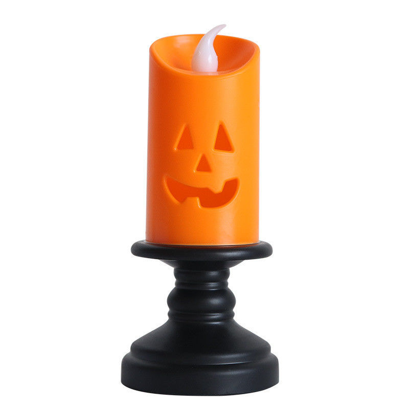 Halloween trang trí đèn LED Đẹp nến dưa chuột Đèn đêm Đèn nến trang trí đèn 8 * 12cm