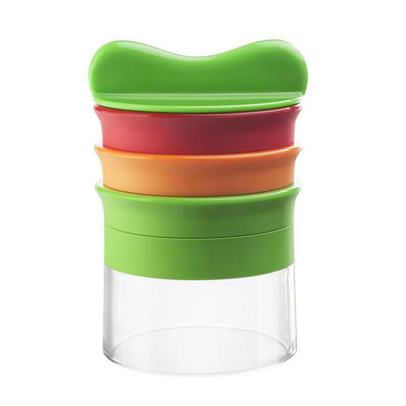 Da cam 3 trong 1 Spiralizer Thiết bị cắt Julienne thô và mịn cho các công cụ nhà bếp thông minh