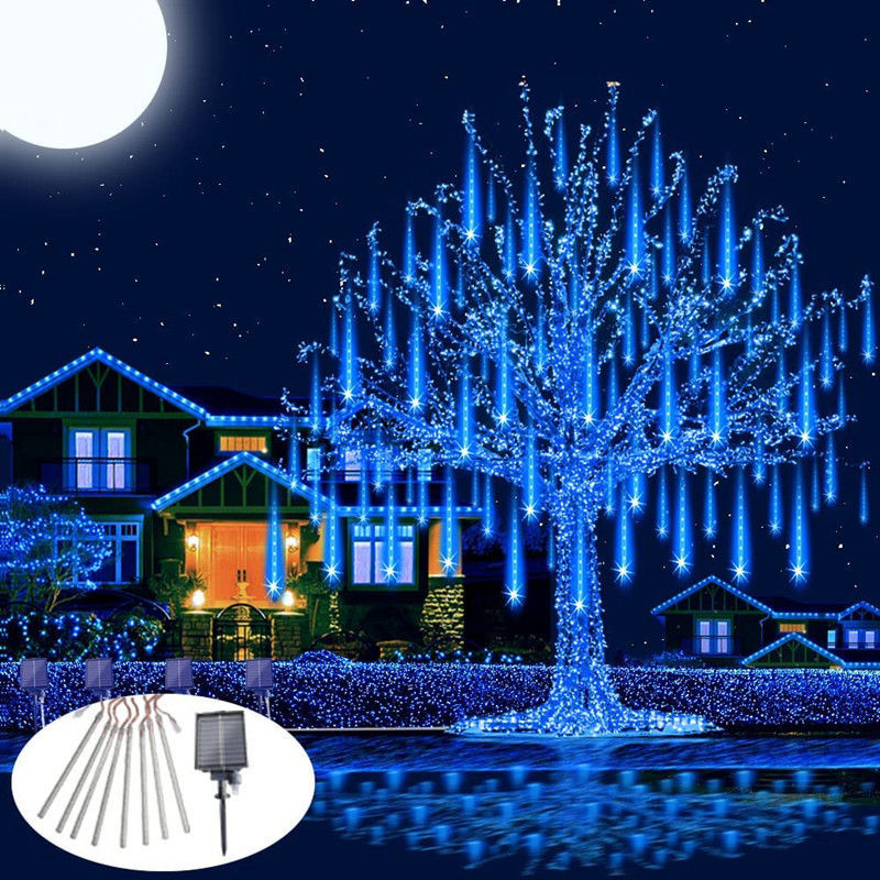 Mưa rơi Tiên đèn dây LED trong thiết kế khối cho lễ hội trang trí nhà