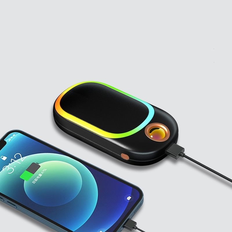 Máy sưởi ấm tay gia đình Power Bank Điện Động tay máy sưởi ấm USB sạc lại cho ngoài trời