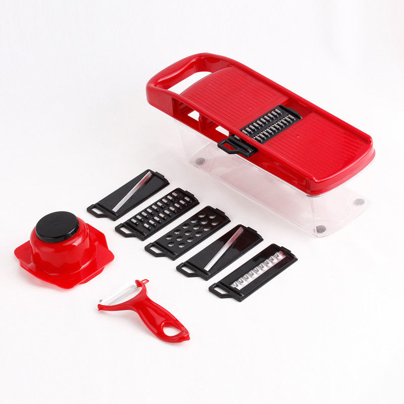 10 trong 1 máy cắt rau Grater slicer bền vững trái cây rau dụng cụ để cắt