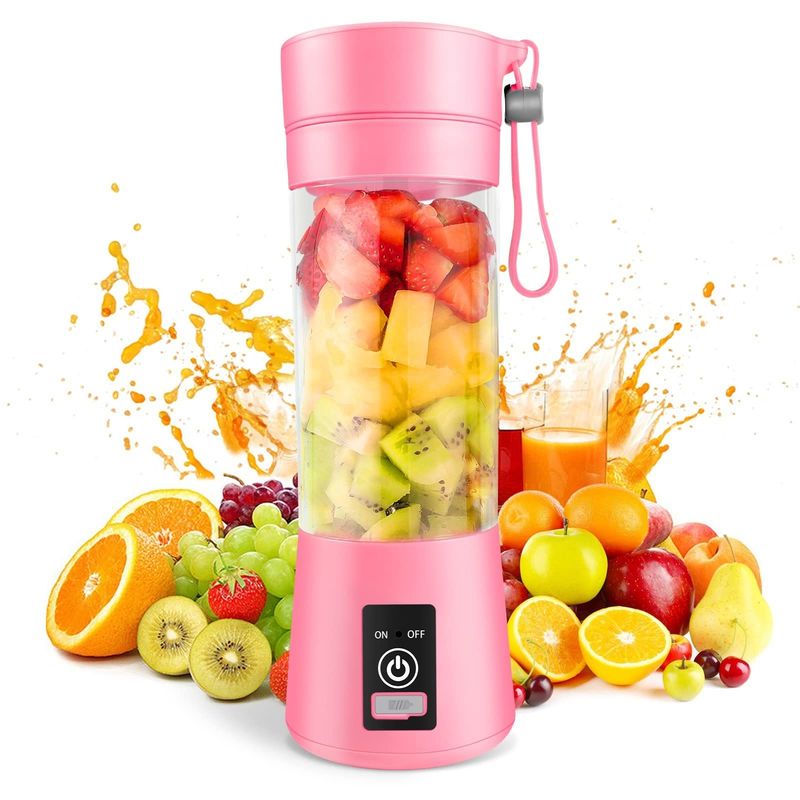 380ml Capacity Mini Blender USB Rechargeable Fruit Juice Portable Juicer Cup cho nhà