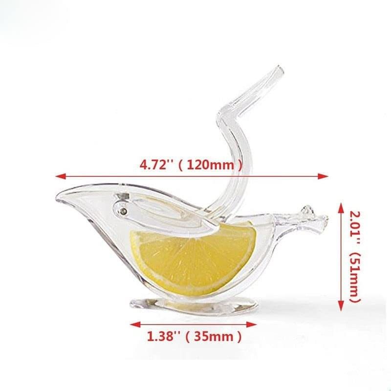 Công cụ rau quả Acrylic hình chim Máy ép chanh thủ công cho GPPS loại nhựa