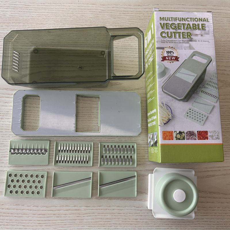 Mint Green Stainless Steel Vegetable Slicer Hoàn hảo để chuẩn bị bữa ăn nhanh chóng và dễ dàng